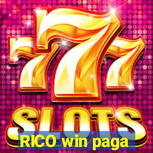 RICO win paga